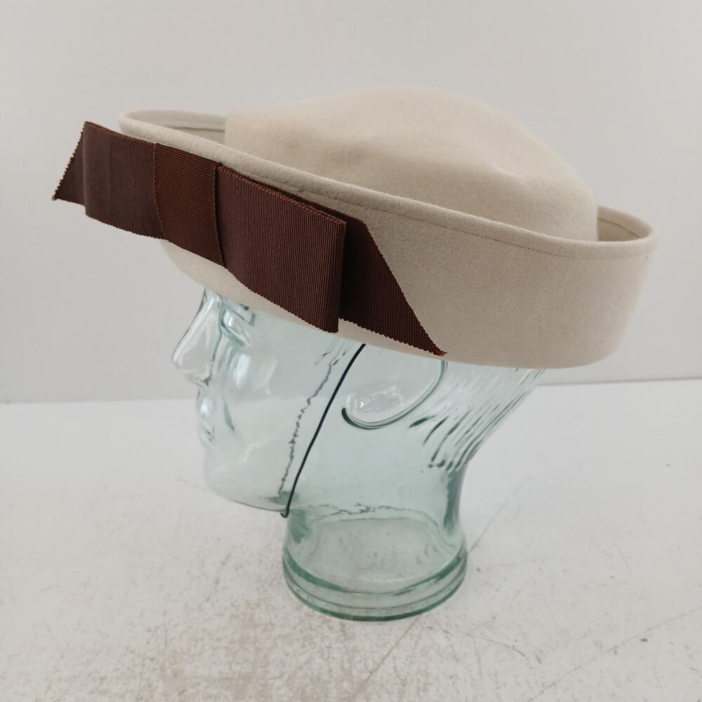 Vintage Women’s Cloche Hats Lot of 3 Felt Wool 1920s 1930s Style - Picture 11 of 16